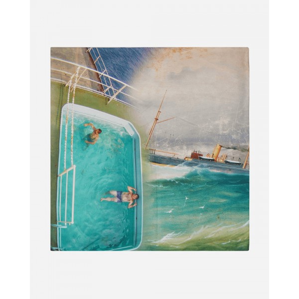 Serapis Tanker Pool Pillow Case Multicolore
