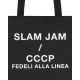 Slam Jam CCCP Fedeli alla Linea Tote Bag Nero