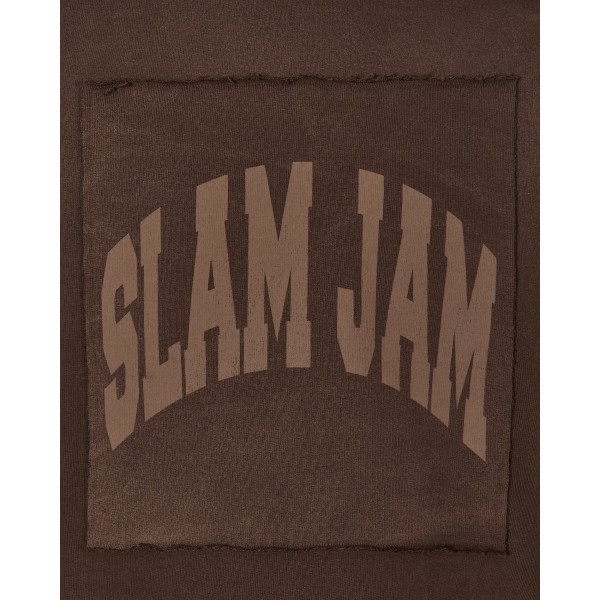 Slam Jam Felpa girocollo marrone