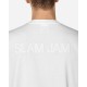 Maglietta a maniche lunghe grafica Slam Jam Bianco