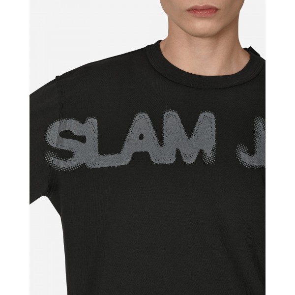 Slam Jam Raw Cut Maglietta a maniche lunghe nera