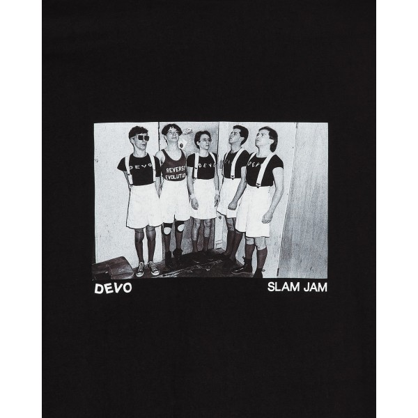 Slam Jam Devo Photo T-Shirt Nero