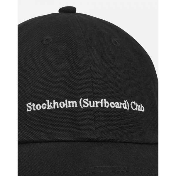 Cappello con logo ricamato Stockholm (Surfboard) Club Nero