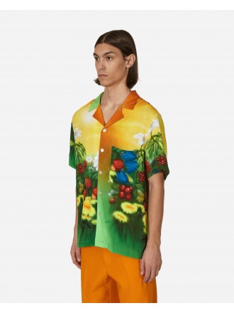 Stockholm (Surfboard) Club Airbrush Flowers Camicia Multicolore