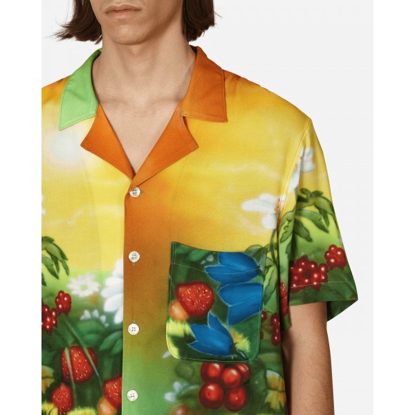 Stockholm (Surfboard) Club Airbrush Flowers Camicia Multicolore