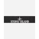 Cintura con fibbia logo Stone Island Nero