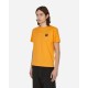 Maglietta Stone Island Garment Dyed Logo Arancione