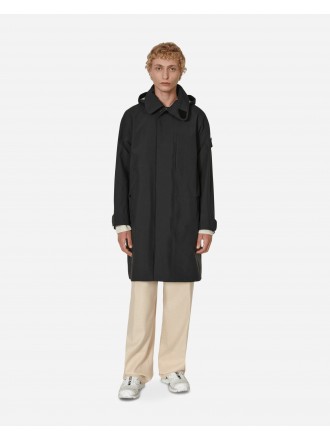 Stone Island Shadow Project Trench lungo in GORE-TEX Nero