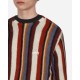 Stüssy Maglione in maglia a righe verticali Multicolore