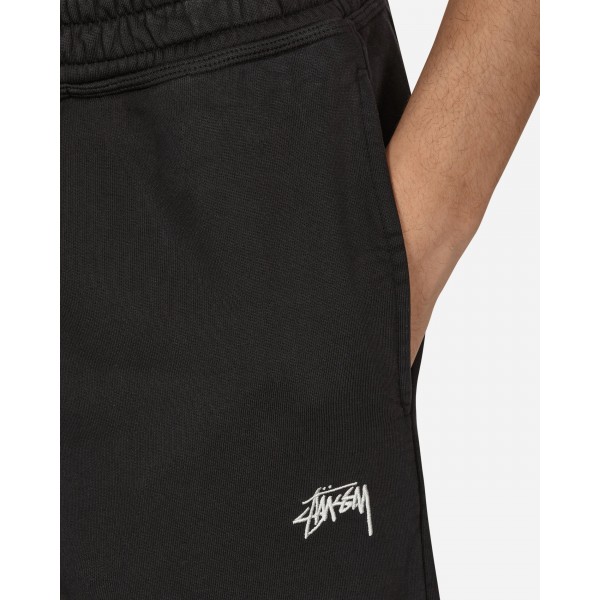 Pantaloni da bagno Stüssy Stock Logo Nero
