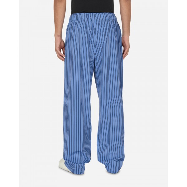Pantaloni del pigiama in popeline Tekla a righe Boro