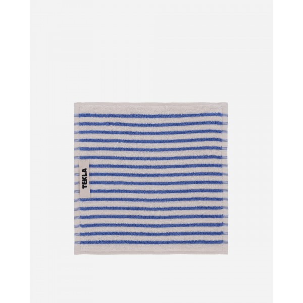 Tekla - Asciugamano a righe blu chiaro