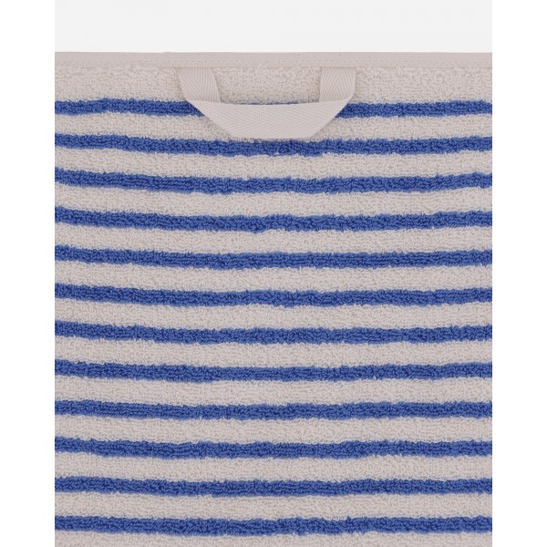 Tekla - Asciugamano a righe blu chiaro