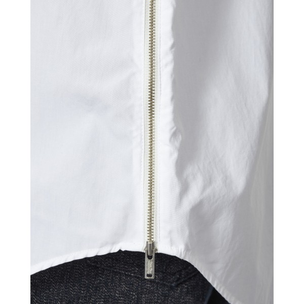 Camicia Undercover Zipper Bianco