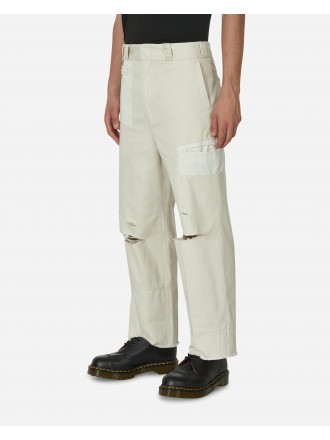 Pantaloni Undercover Workwear grigio ghiaccio