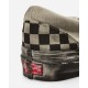 Scarpe da ginnastica Vans OG Classic Slip-On LX Nero Checkerboard Stressed