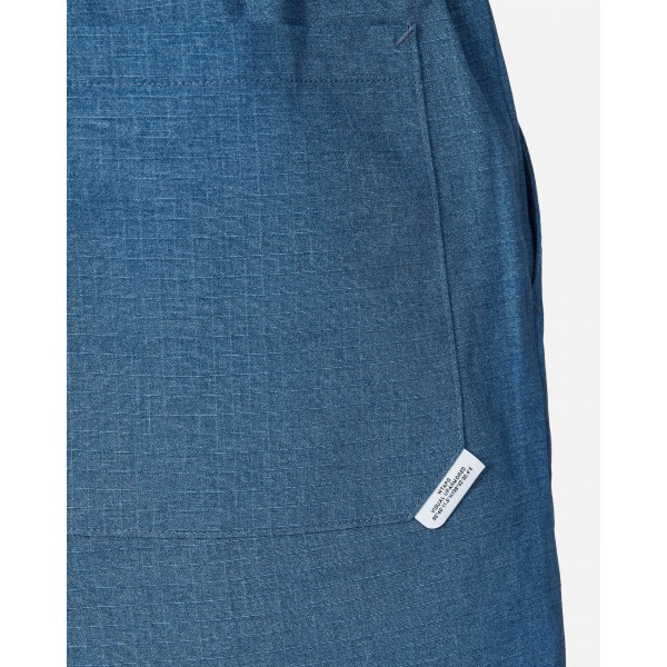 WTAPS SDDS2001 Pantaloncini in cotone Ripstop Indaco